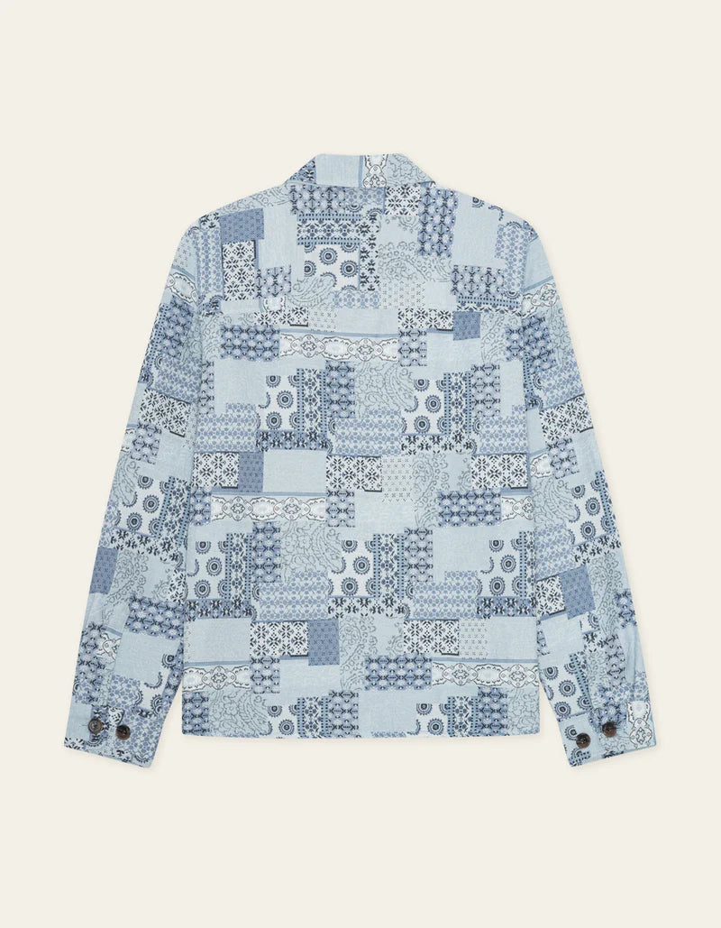 Patchwork Jacquard Overshirt