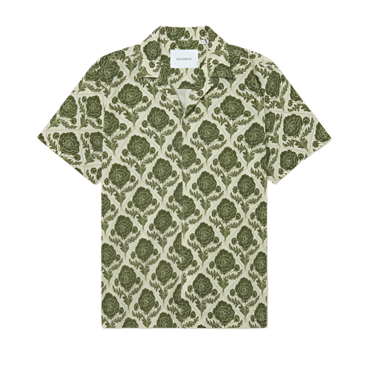 Lesley Flower Tile AOP Short Sleeve Shirt