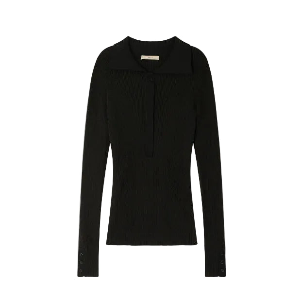 Lykke Ribbed Lurex Polo