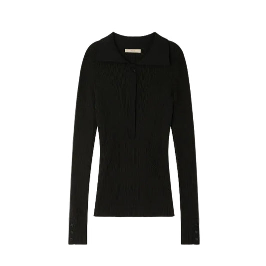 Lykke Ribbed Lurex Polo