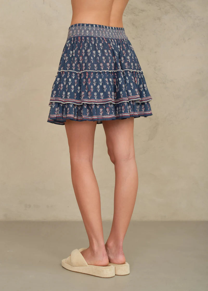 Ari Print Mini Skirt