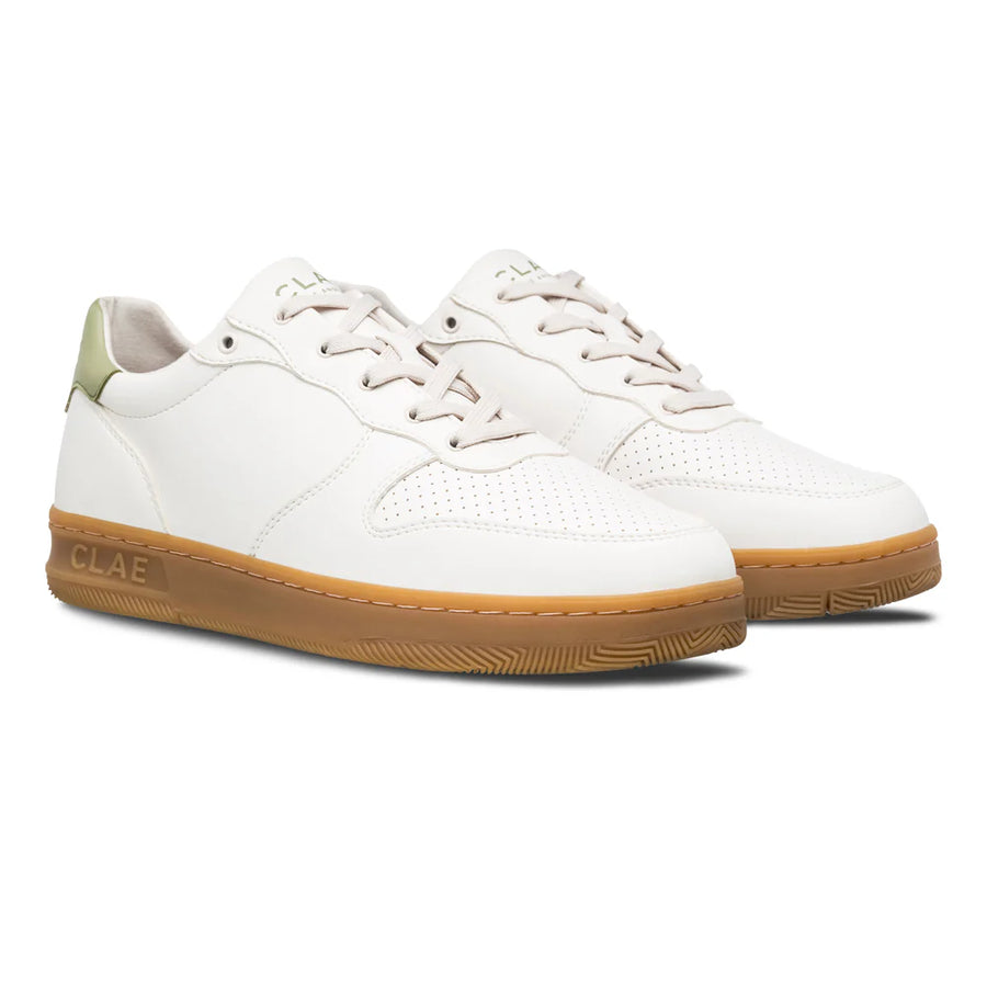 Malone White Leather Light Gum