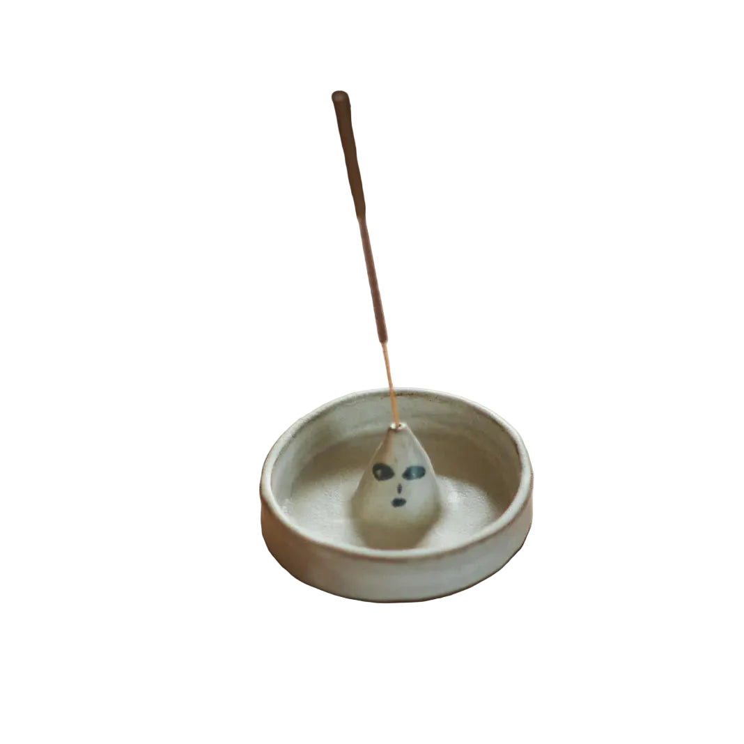 (CO) Incense Holder w Saucer