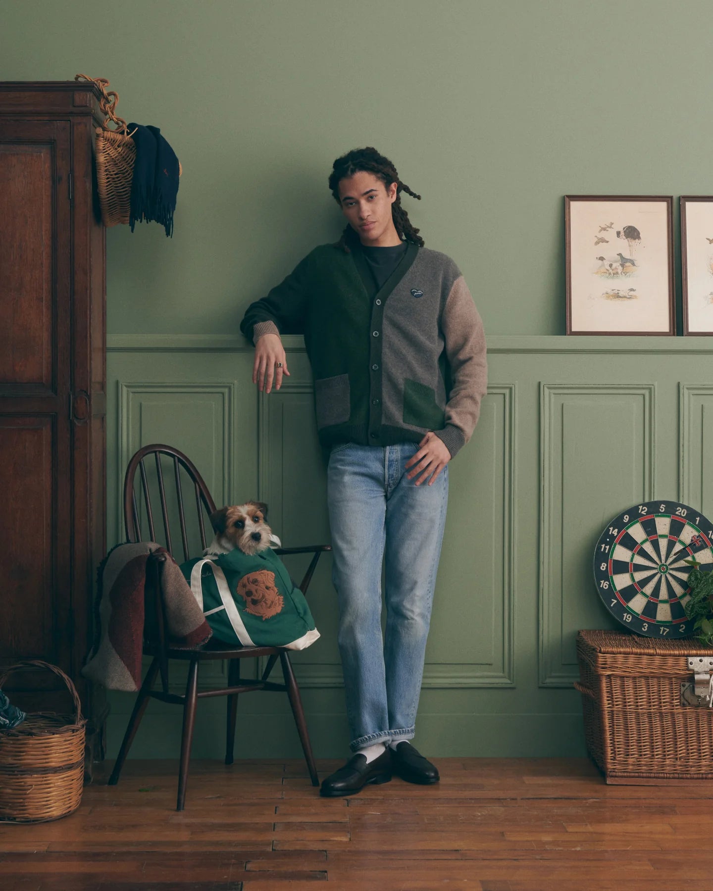 Balfournier Wool Patch Coeur