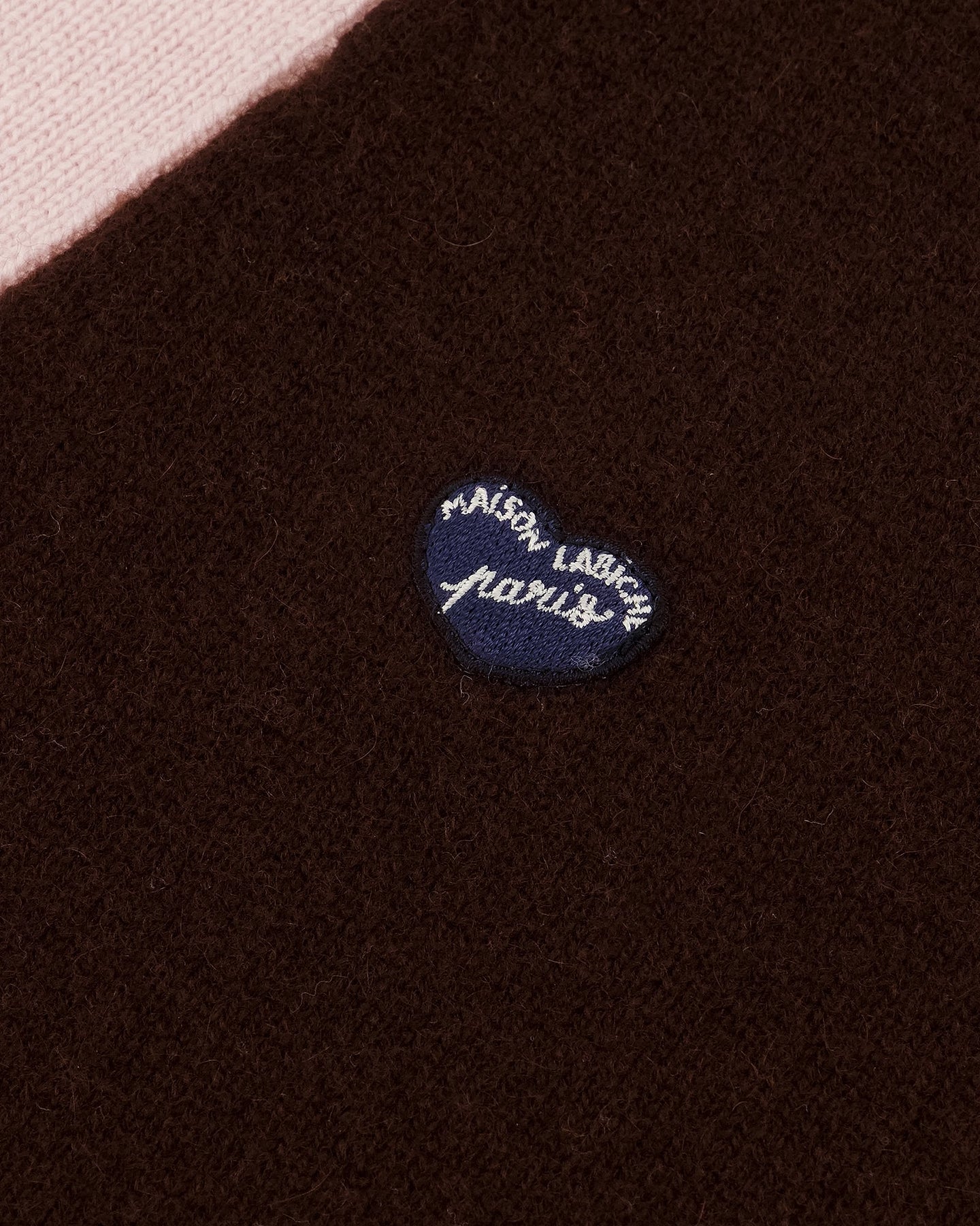 Gliziere Wool Cashmere Mini Patch Coeur