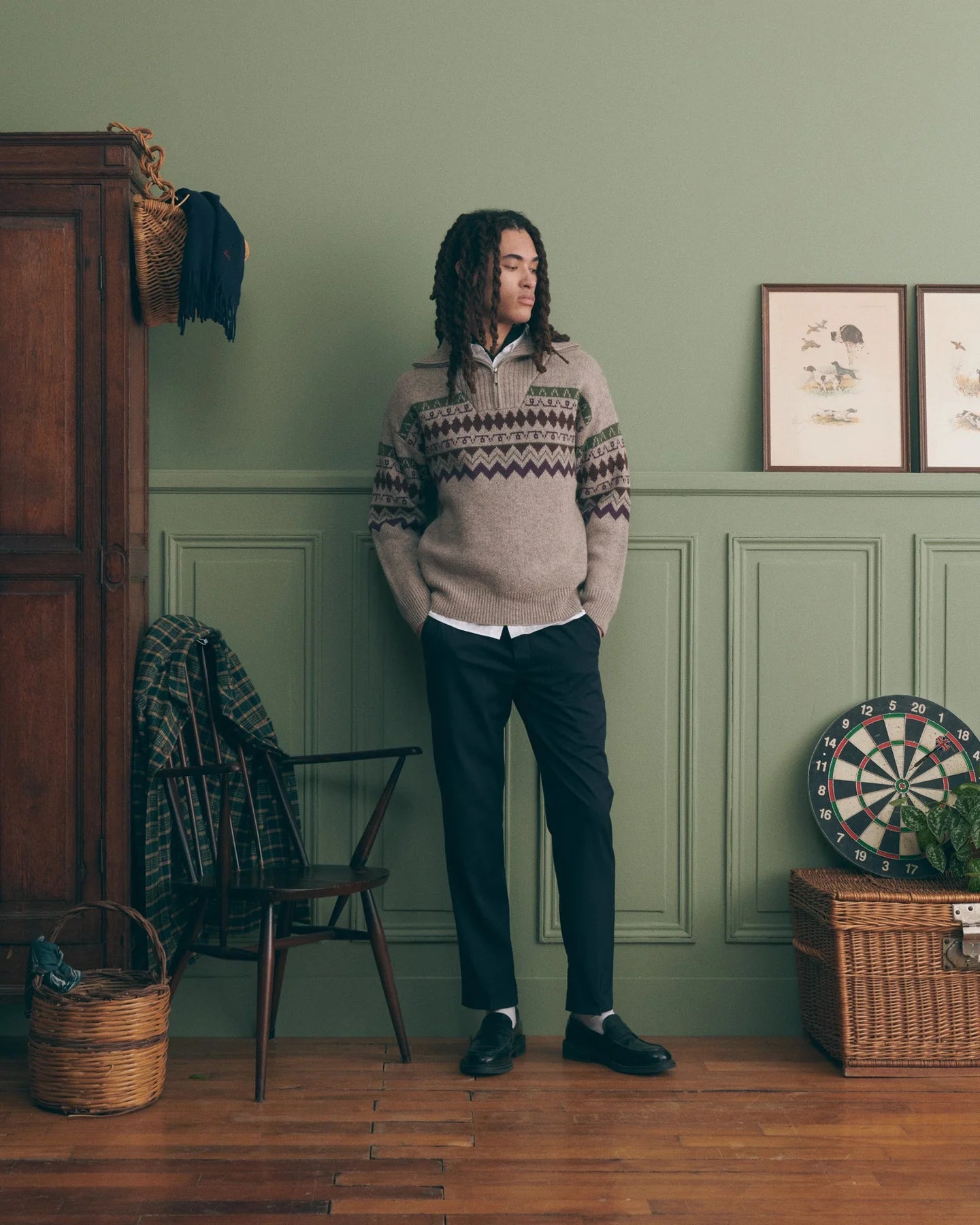 Privat Wool Jacquard