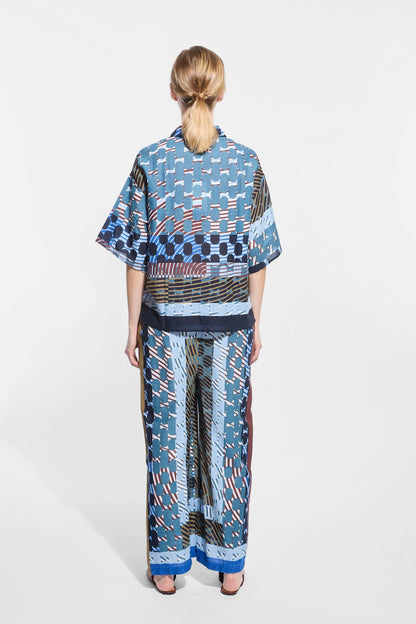 109 - Blue Andrew Pollen Shirt