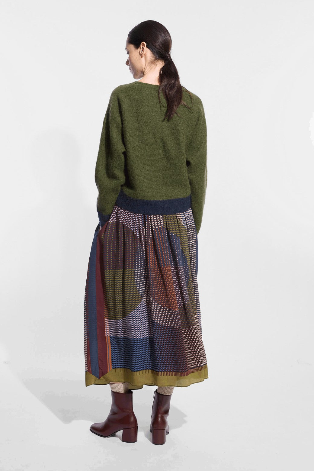 152 - Sweater Eliott Milos Green Blue