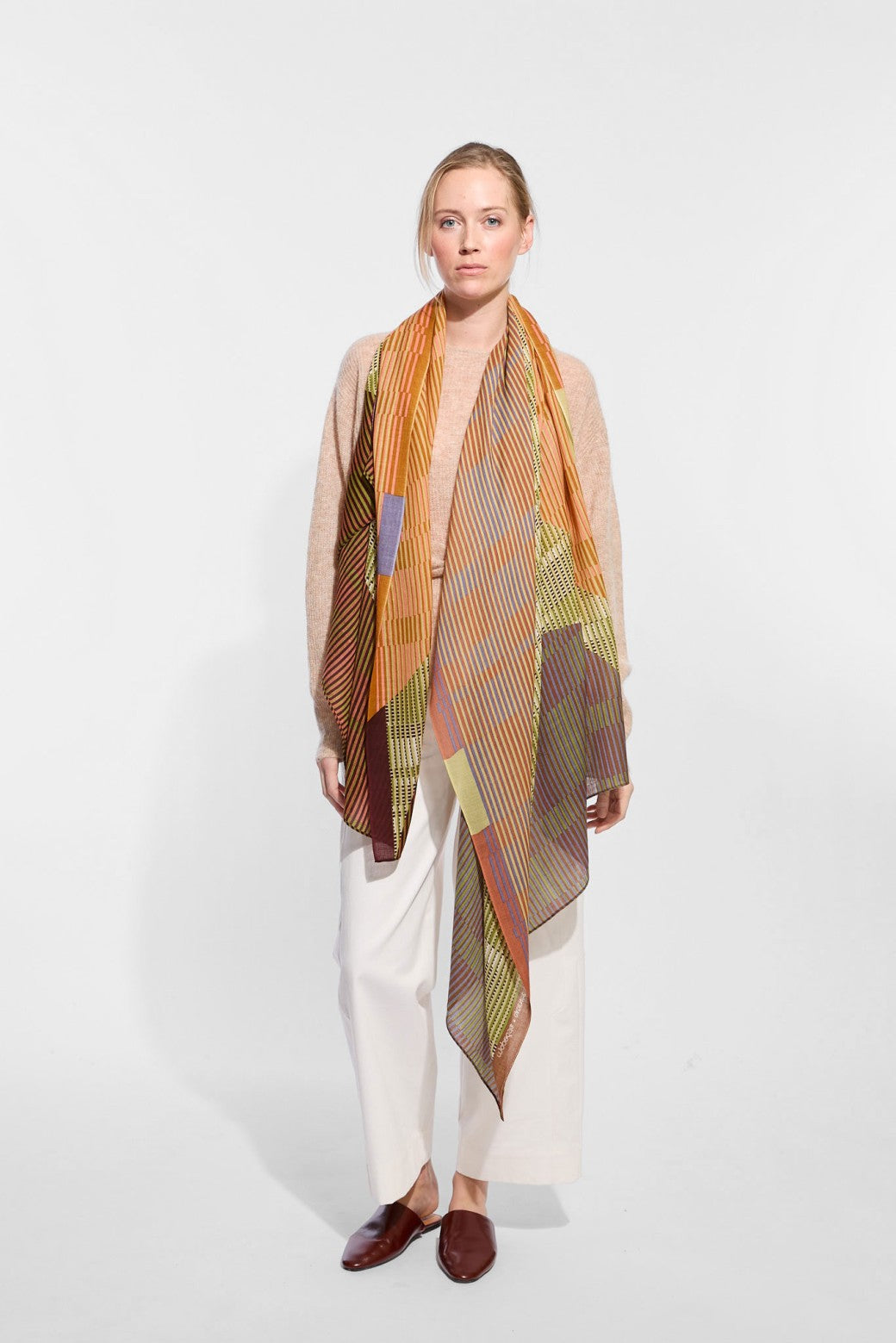B - Scarf Cadence Almond