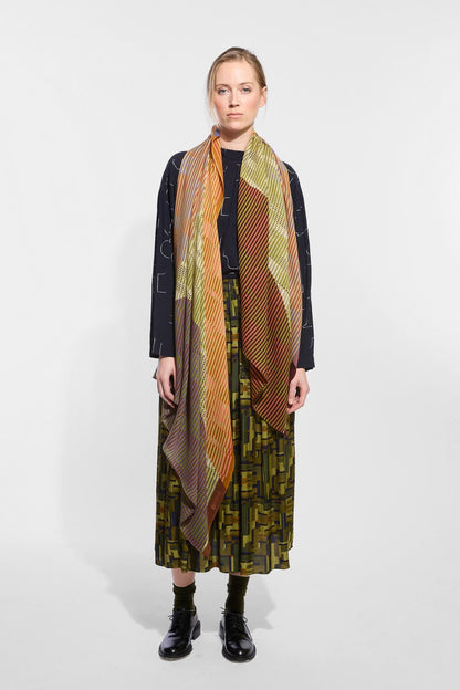 B - Scarf Cadence Almond