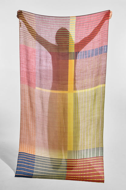 C - Scarf Vibrant Amber