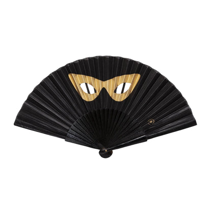 Mask Hand-Fans Black