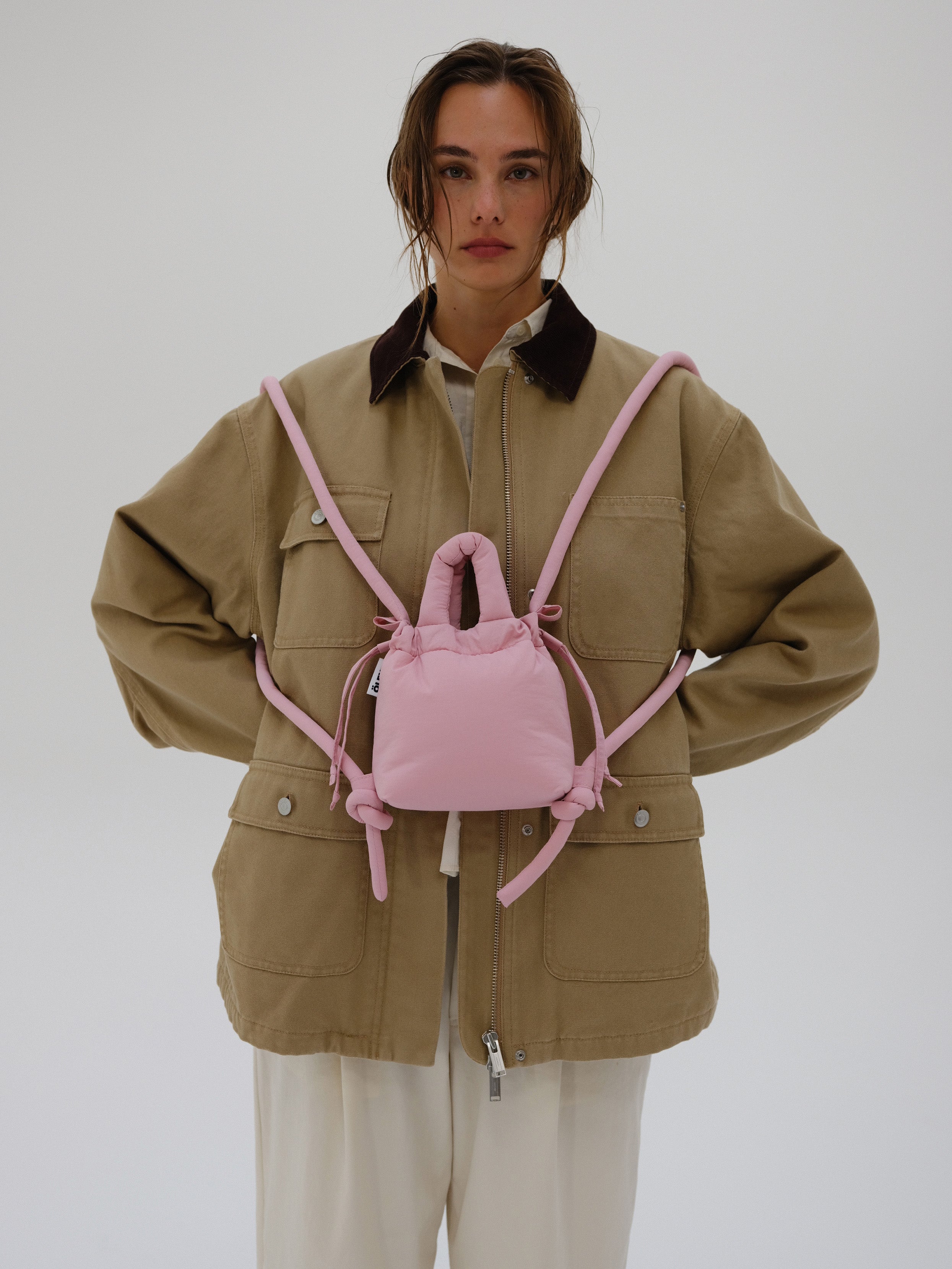 Micro Ona Soft Bag Pale Pink – kapok Micro Ona Soft Bag Pale Pink – kapok