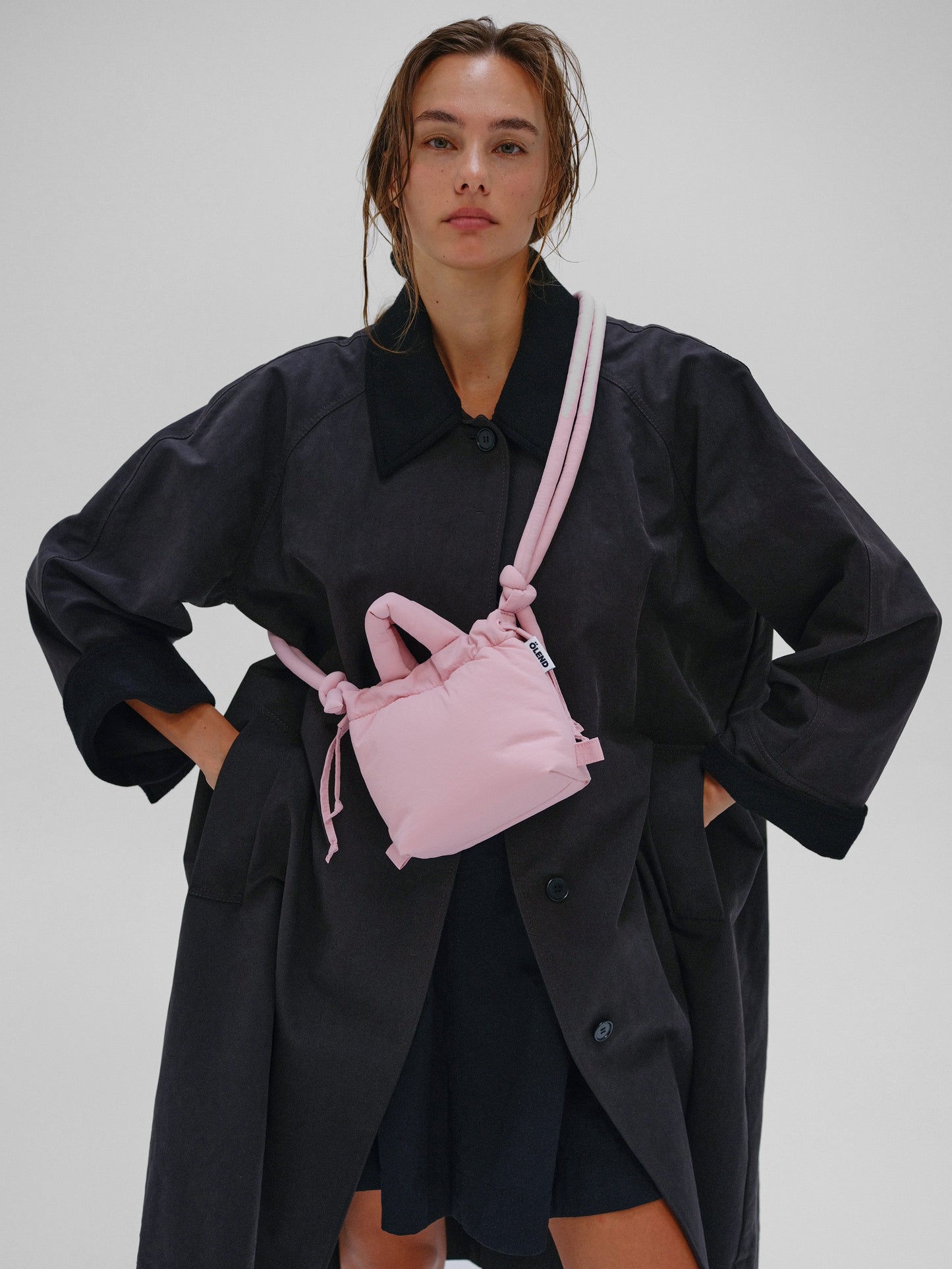 Micro Ona Soft Bag Pale Pink