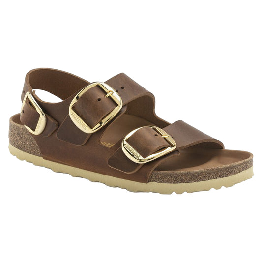 Milano Big Buckle LEOI Cognac HEX