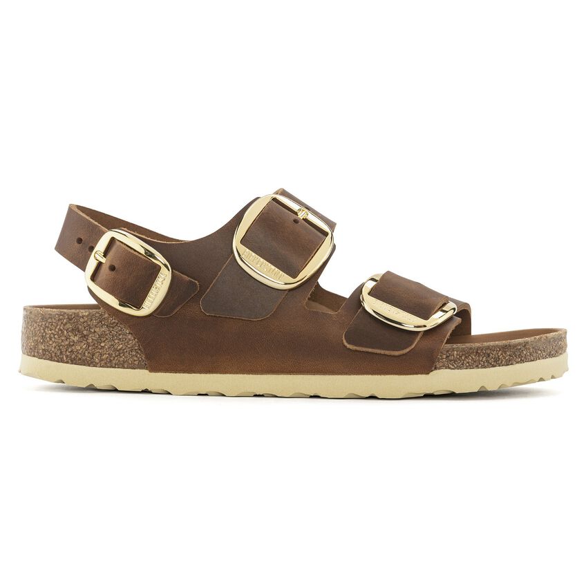 Milano Big Buckle LEOI Cognac HEX