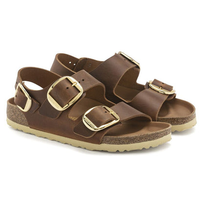 Milano Big Buckle LEOI Cognac HEX