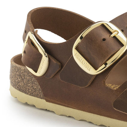 Milano Big Buckle LEOI Cognac HEX