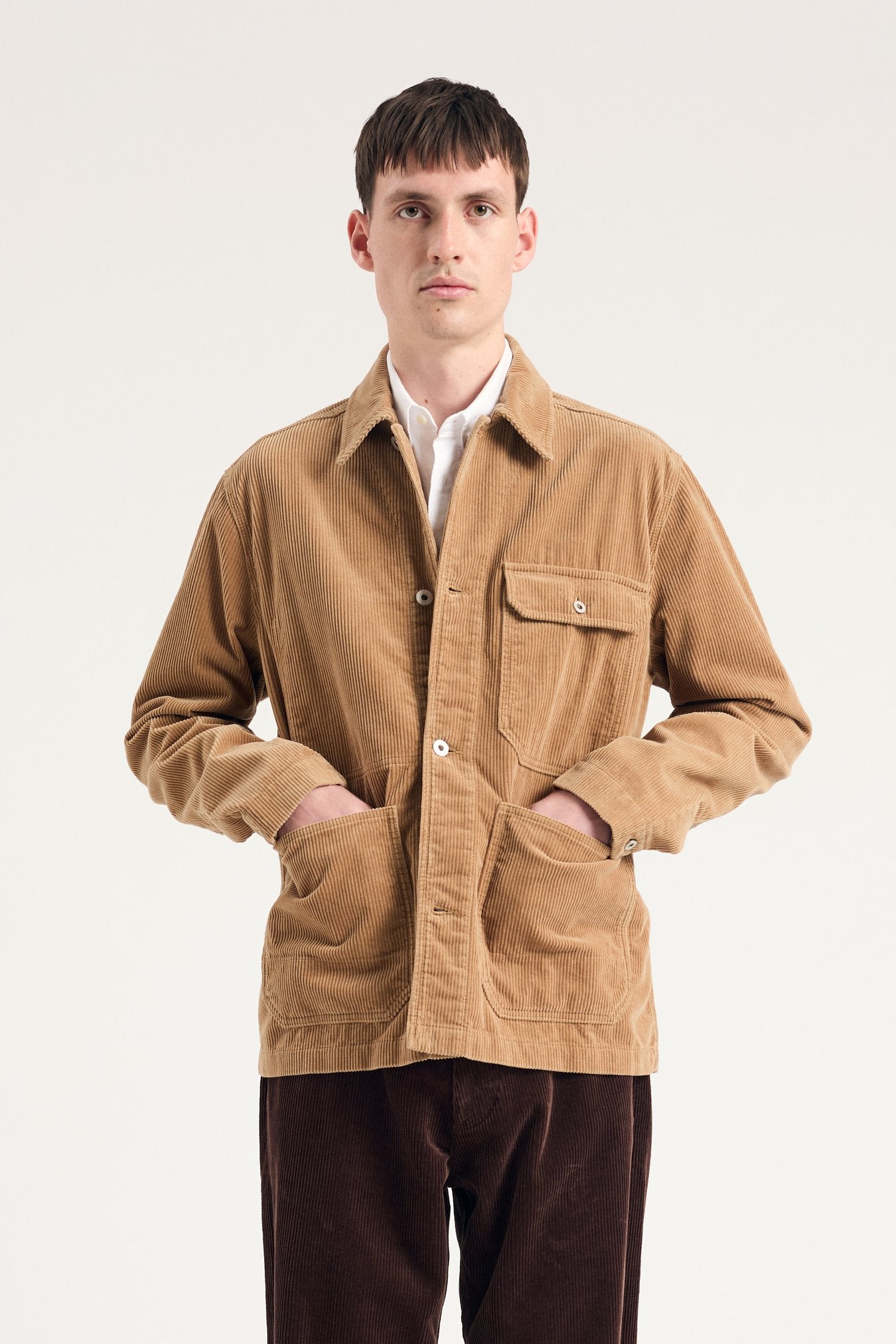 Folke Wide Corduroy Chore Jacket