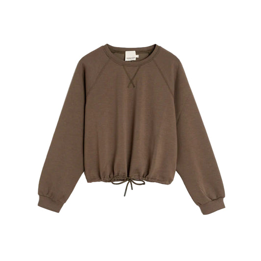 ADJUSTABLE-WAIST SWEATSHIRT