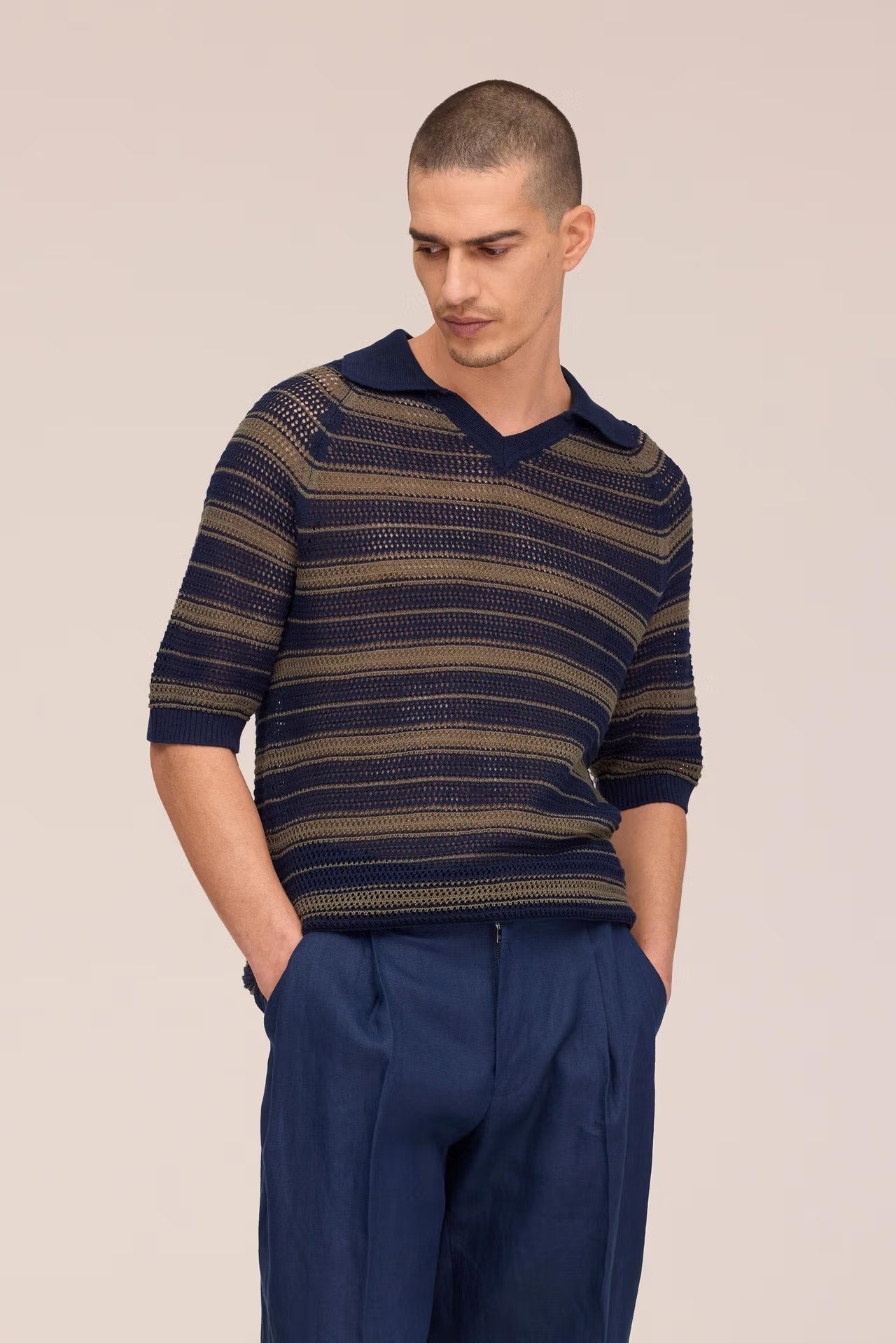 Cale V-neck Polo 60056