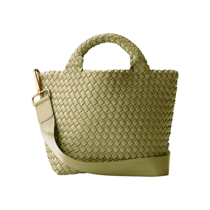 St. Barths Small Tote Bottle Green