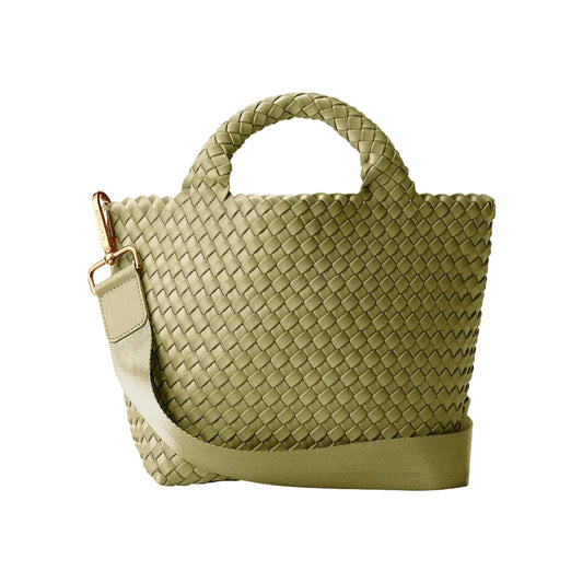 St. Barths Small Tote Bottle Green