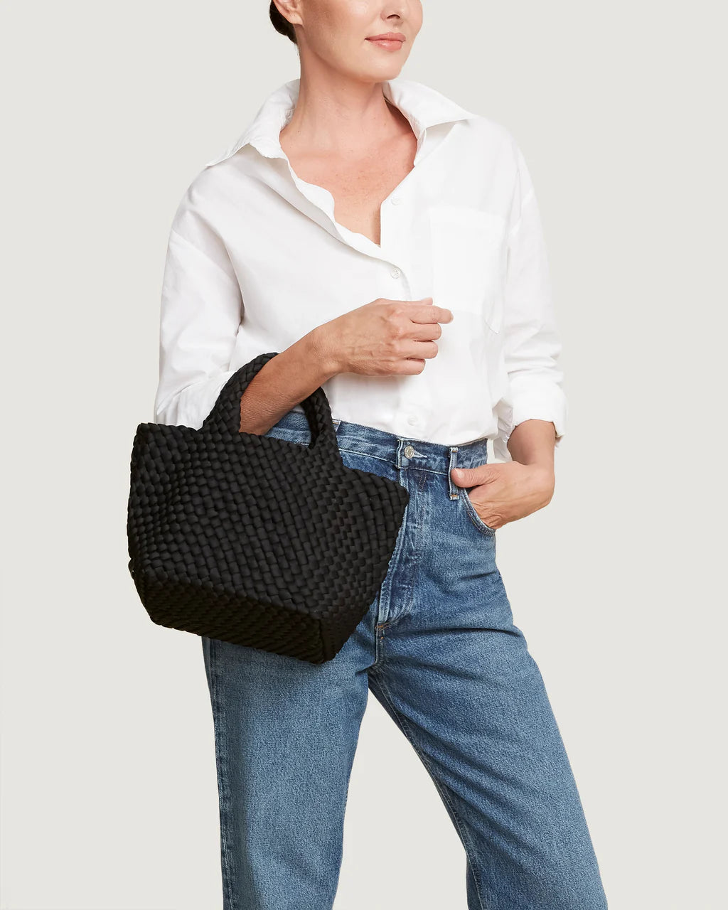 (CO) St. Barths Small Tote Onyx