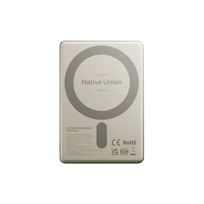 Active Power Bank 5000Mah-Sandstone