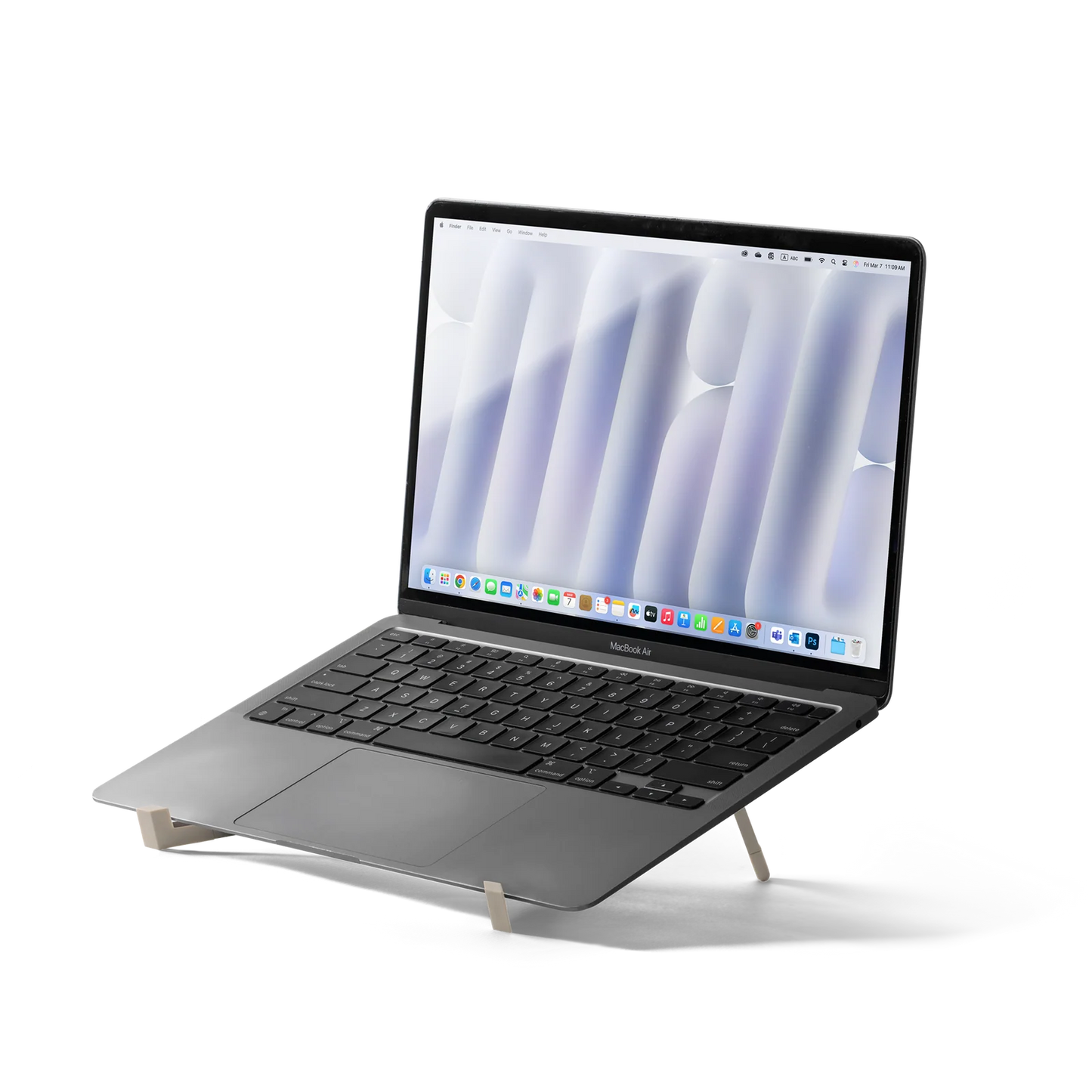 Fold Aluminium Laptop Stand Sanstone-Rp