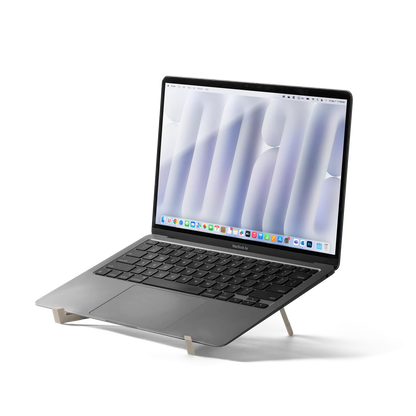 Fold Aluminium Laptop Stand Sanstone-Rp