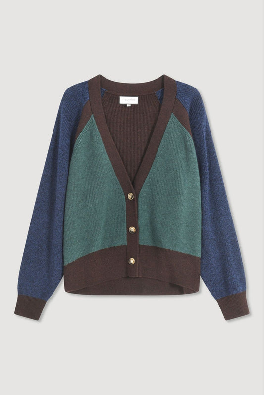 152 - Night Blue Claude Enigme Cardigan