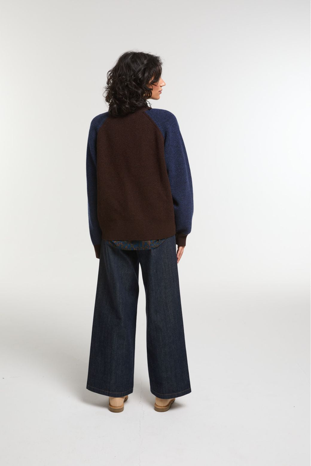 152 - Night Blue Claude Enigme Cardigan