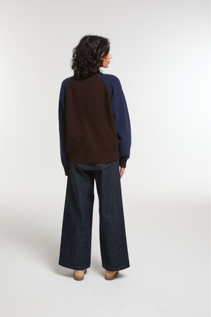 152 - Night Blue Claude Enigme Cardigan