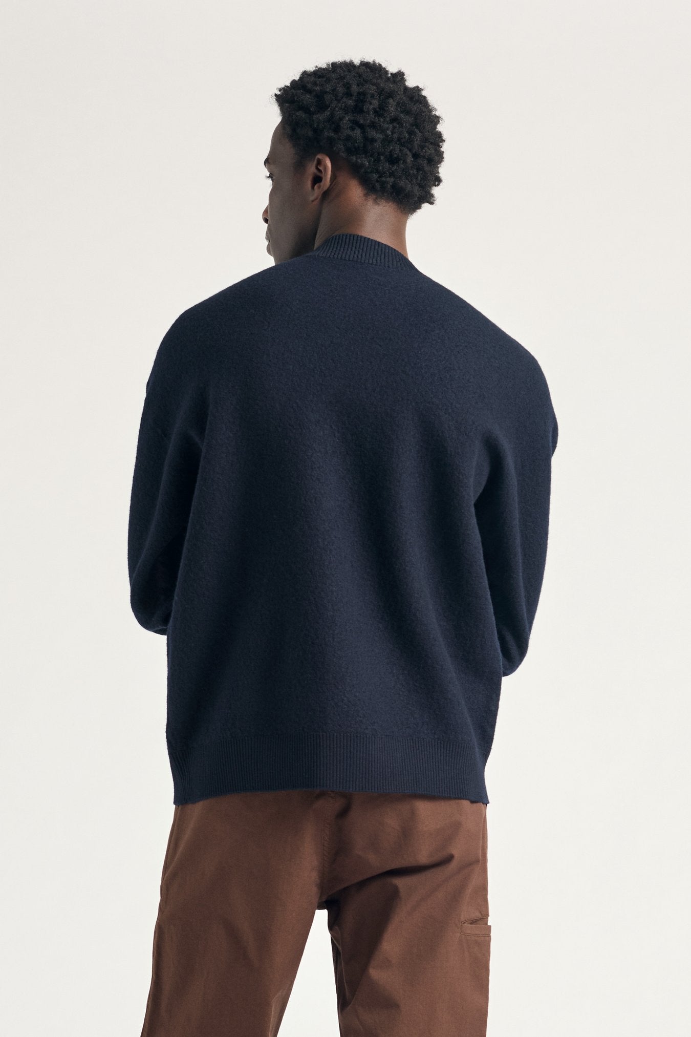 Rom Boiled Wool Crewneck