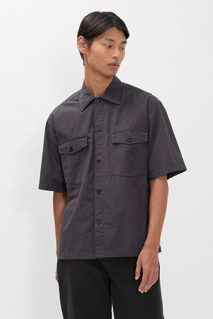 Vestervig Checked SS Safari Shirt