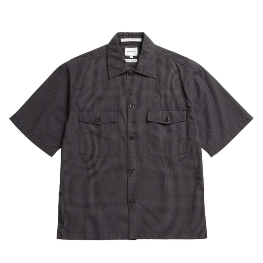 Vestervig Checked SS Safari Shirt