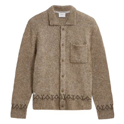 Novel Collared Cardigan