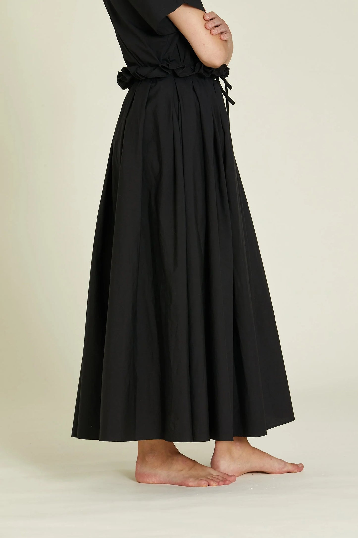 Parachute Skirt Black