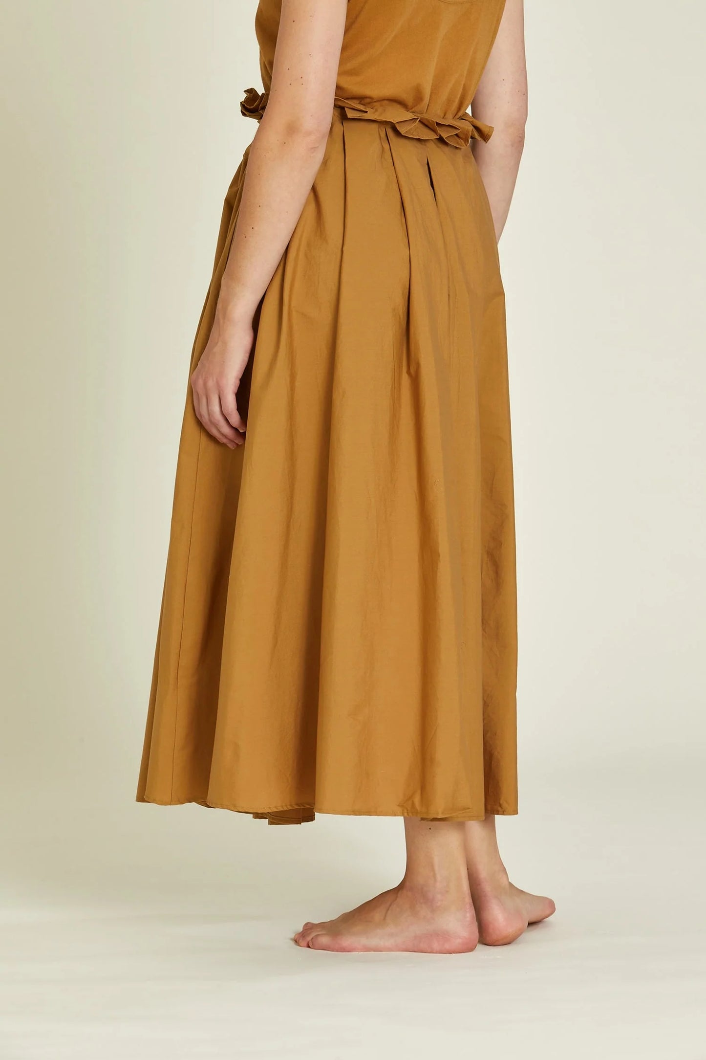 Parachute Skirt Camel