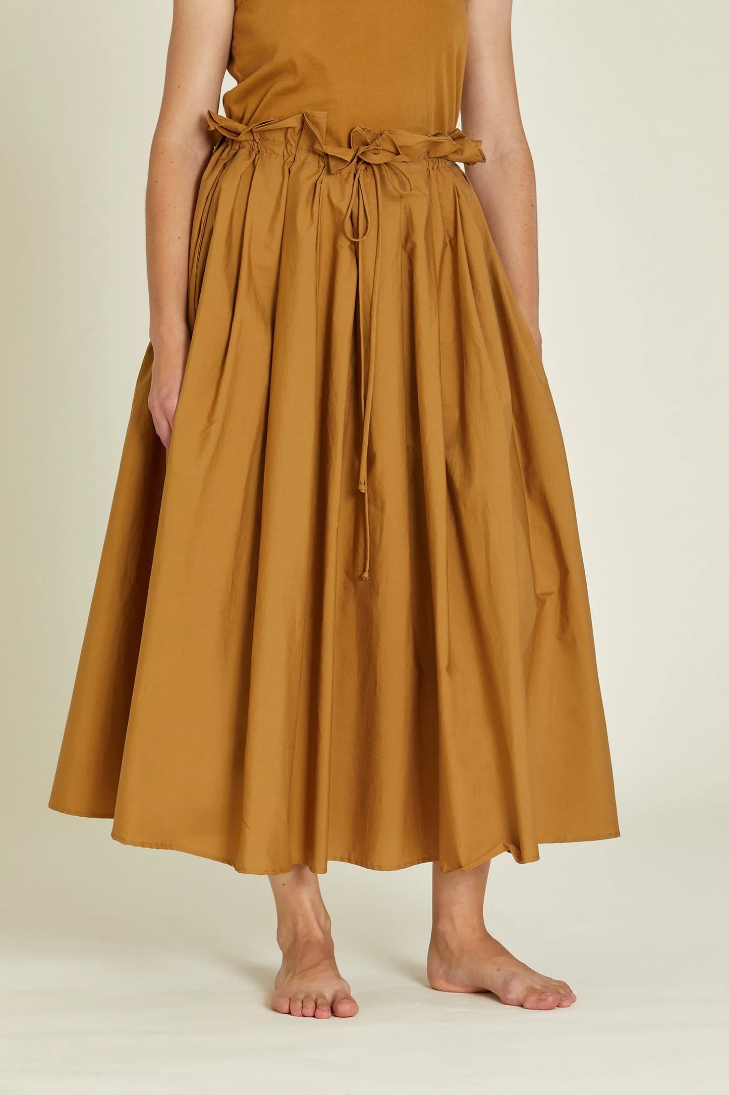 Parachute Skirt Camel