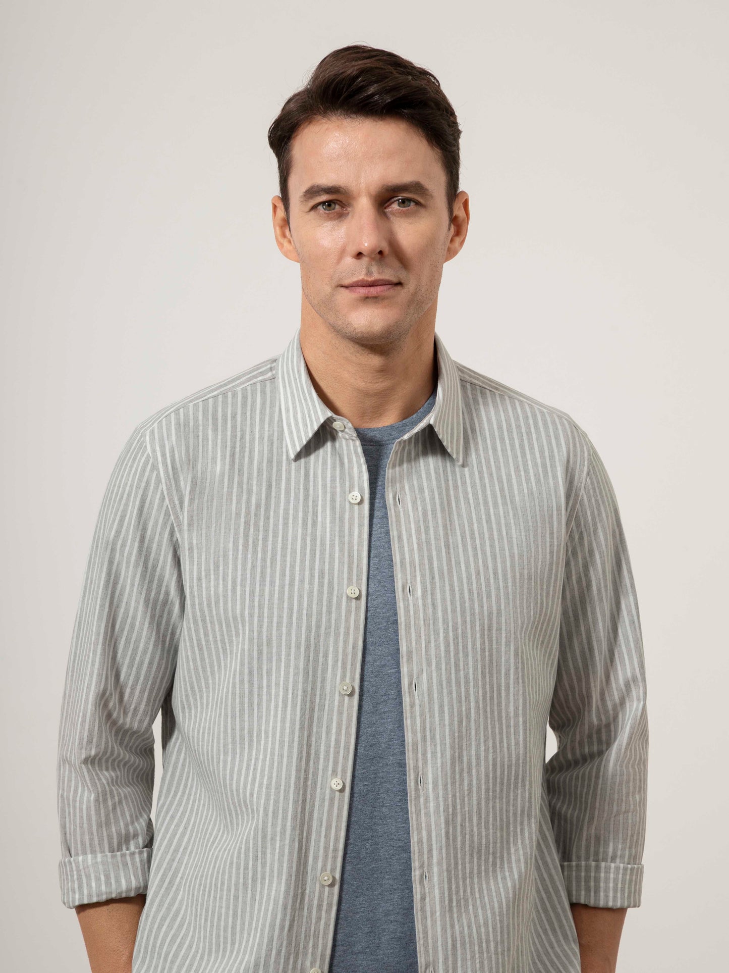 Arik Heather Stripe Shirt