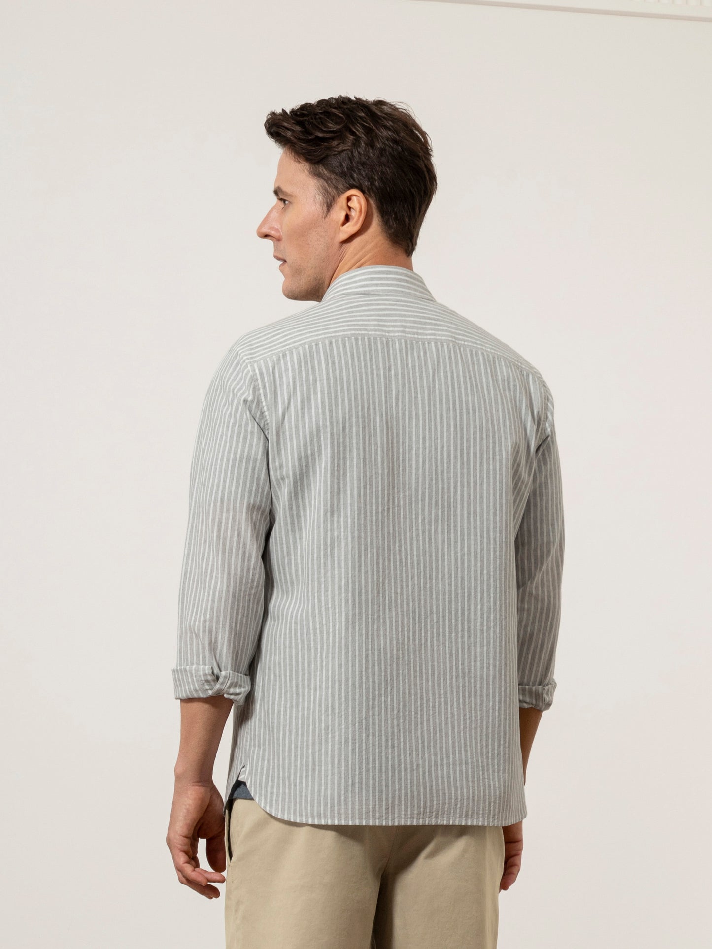 Arik Heather Stripe Shirt