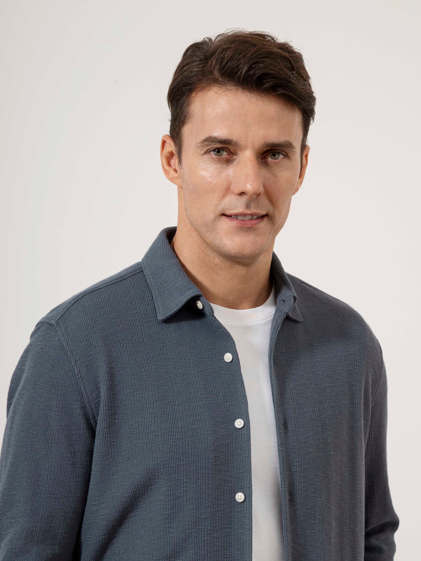 Darcy Ribbed Knit Shirt