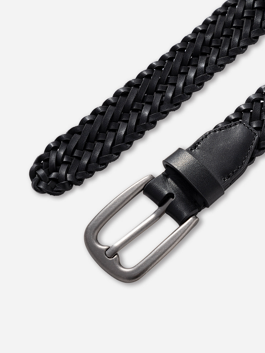 Leather Weave Belt