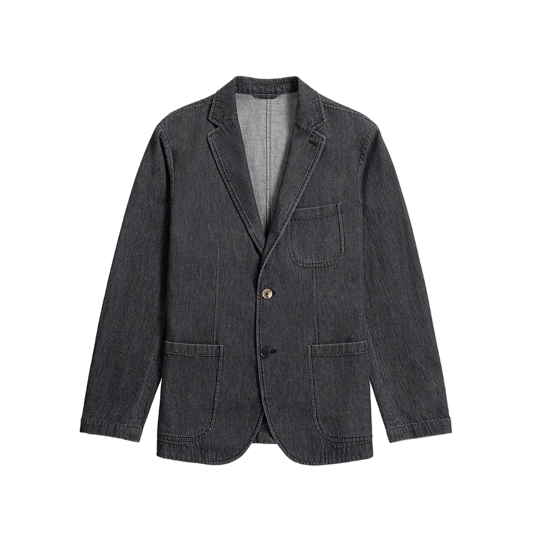 Perry Black Denim Blazer