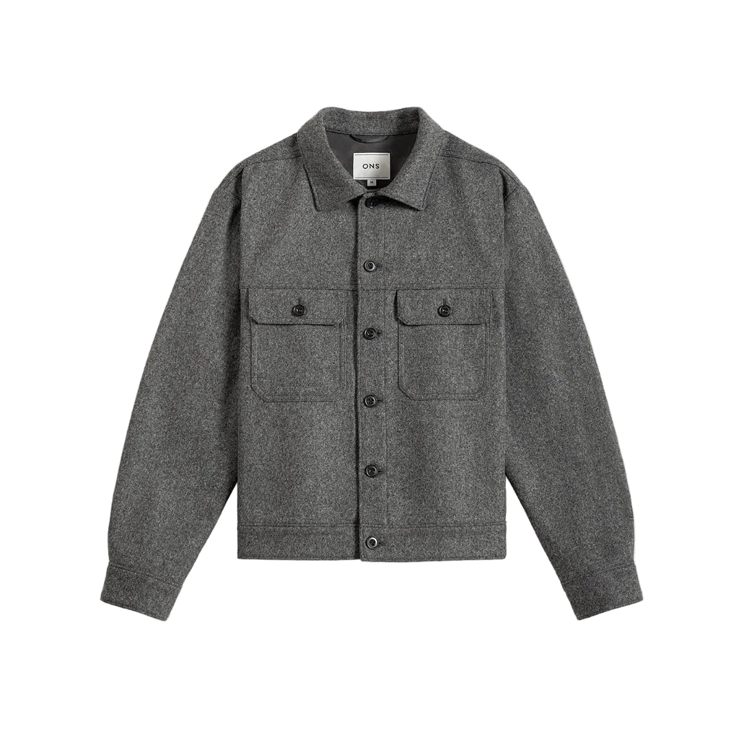 Elliot Woollen Trucker Jacket
