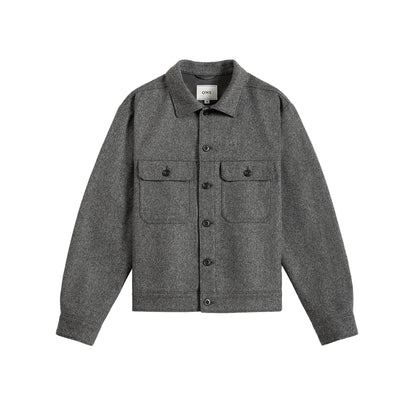 Elliot Woollen Trucker Jacket