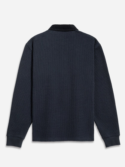 Lind Jacquard Rugby Polo