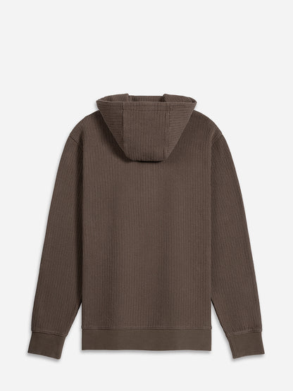 Deon Crochet Hoodie Sweatshirt